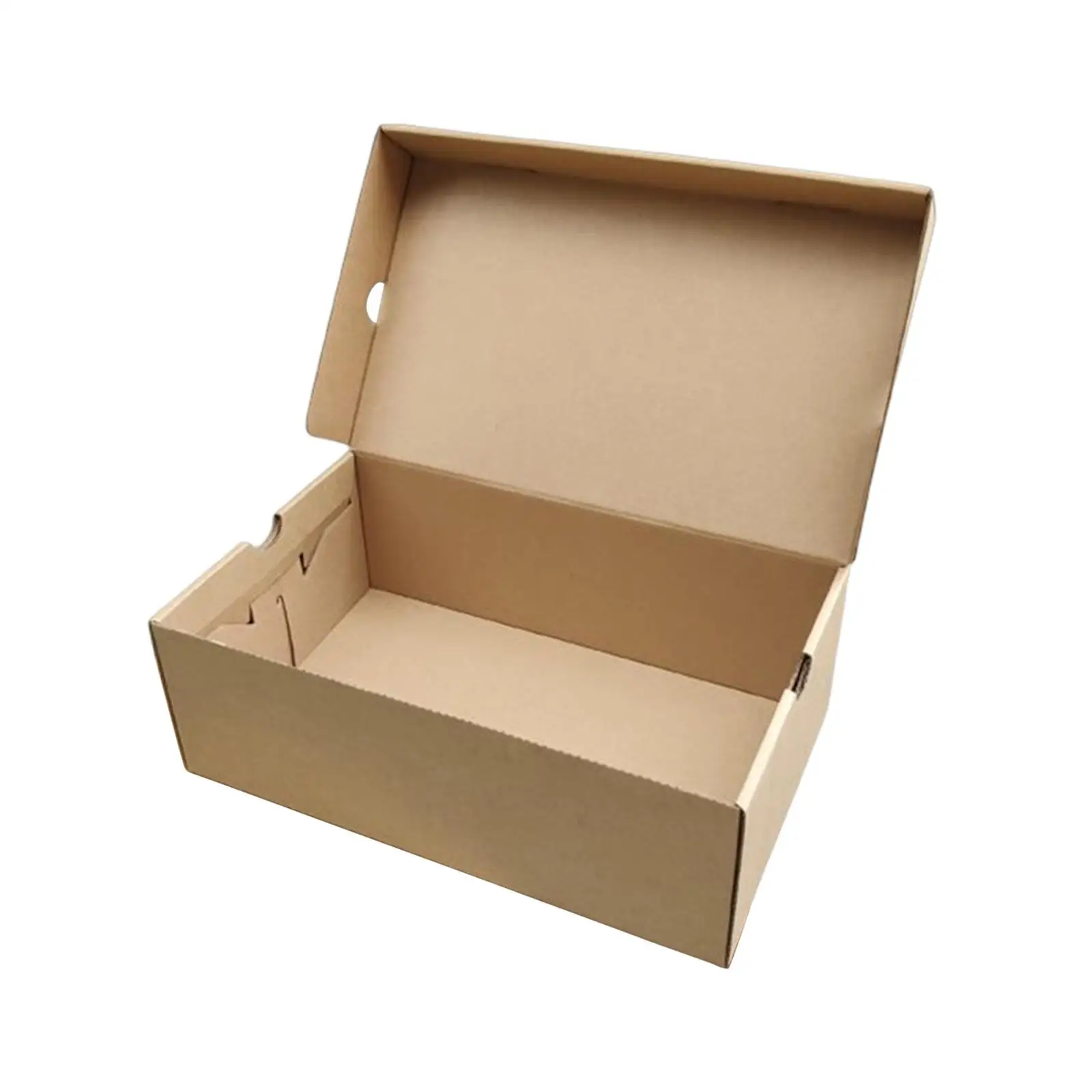 Shoe Box Organizer Foldable Kraft Paper Space Saving Shoe Storage Case for Hallway Corridor Shelf