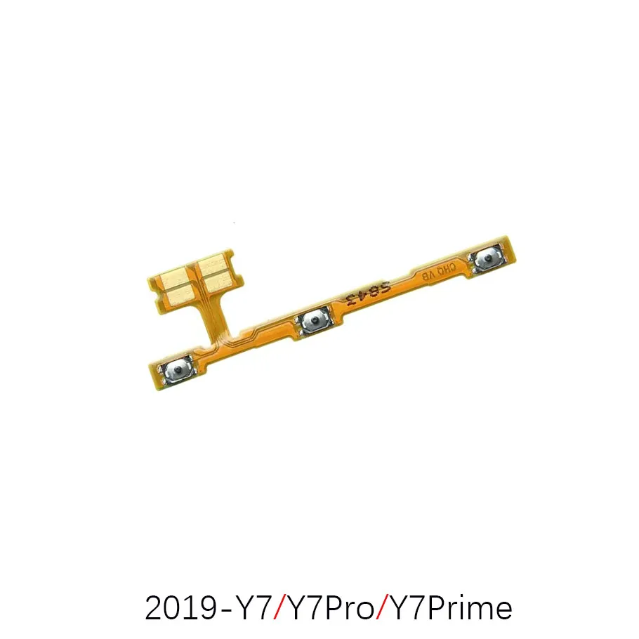 Power on off 2017 GR5 Y5 Y6 Y7 Y9 Flex cable For Huawei Y6Pro 2018 Y5Lite volume up down buttons Replacement Parts