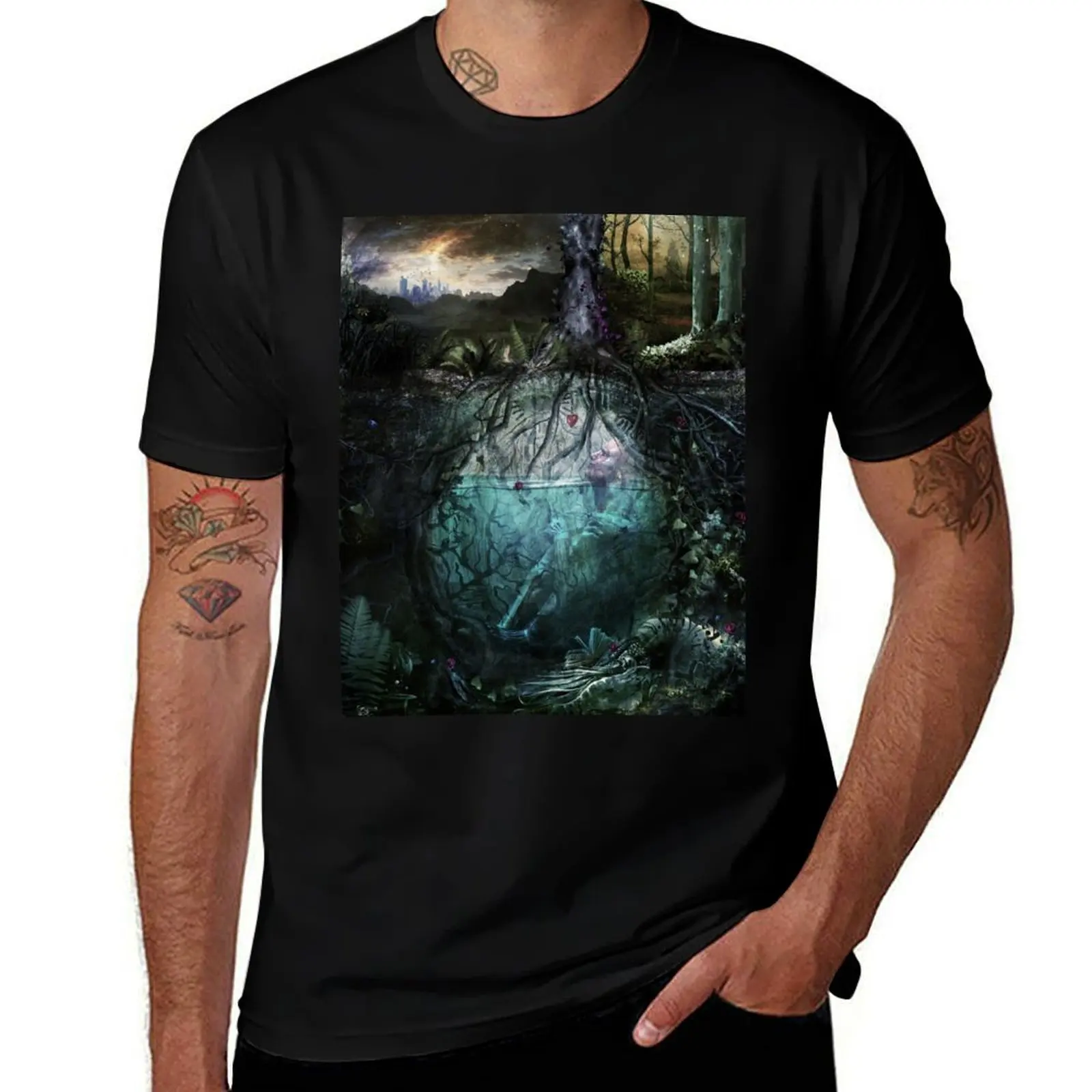 T-shirt Alive Inside, anti-humidité, à séchage rapide