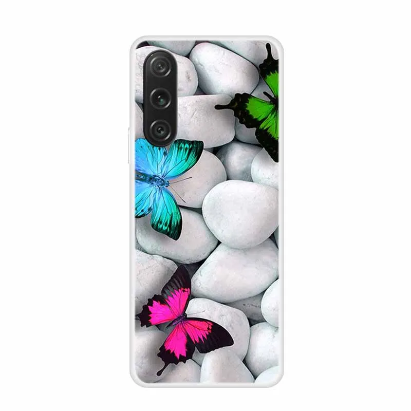 For Sony Xperia 1 VI Case Xperia10 VI Luxury TPU Silicone Soft Phone Cover for Sony Xperia 10 VI 2024 Shockproof Cute New Coque view 3