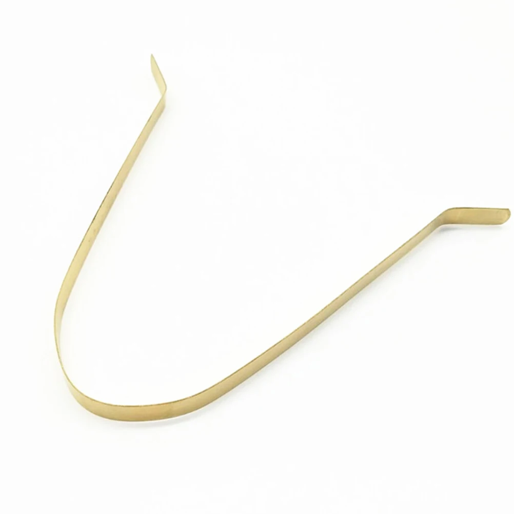 

Copper For Oral Care Fresh Breath Plaque Removal Detox Bacteria Cleaner Daily Use Safe Durable Tongue Cleaner Scraper Oral