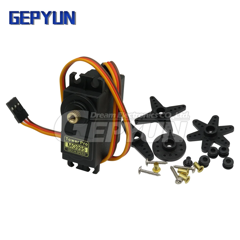 SG90 MG90S MG945 MG946 MG995 MG996 180 Degree Servo Metal Gear for Model Helicopter Boat For Arduino UNO DIY MG946R MG996R