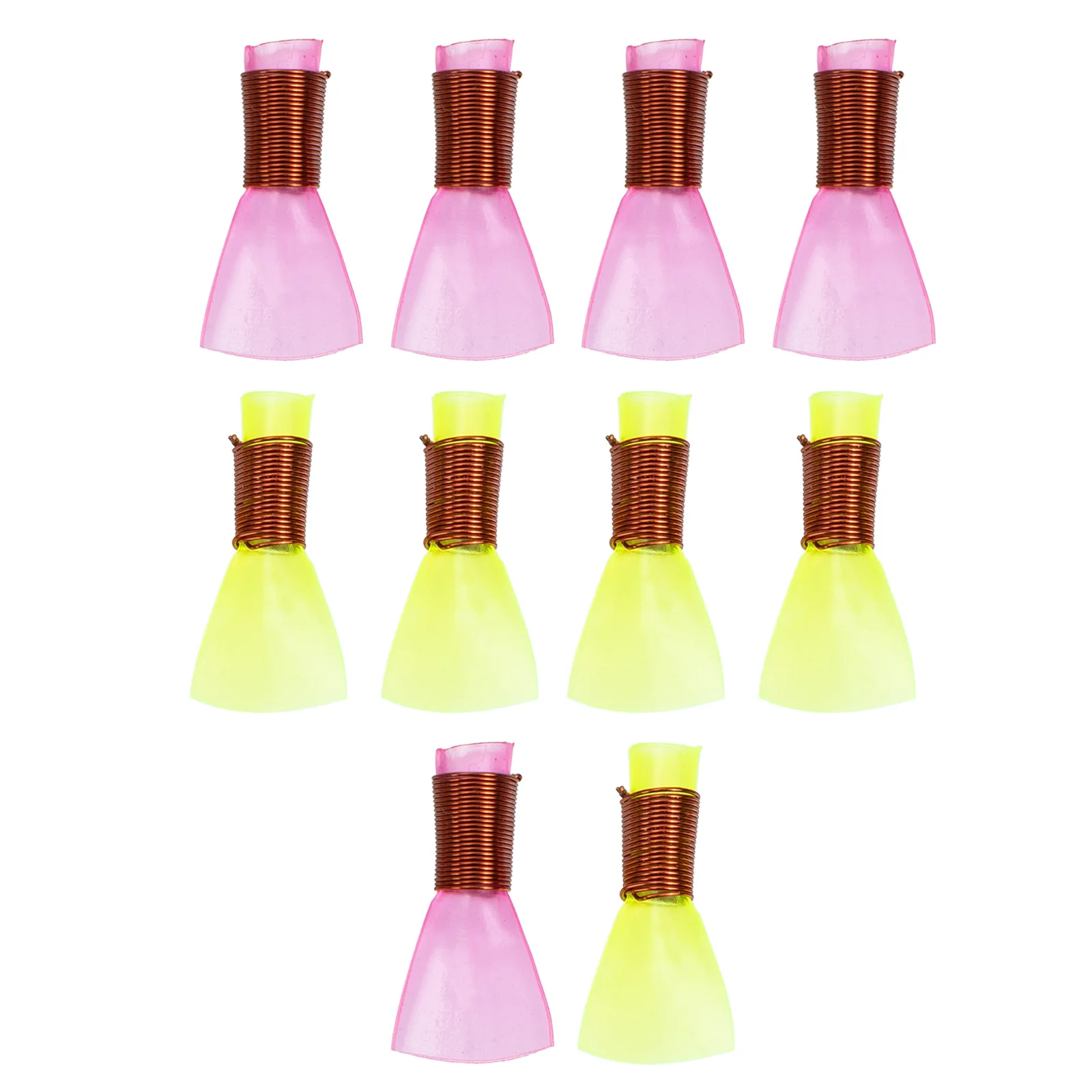 

10pcs Suona Reeds Natural Mouthpiece Adjustable Breath Control Copper Wire Design Reusable Wind Instrument Parts Simple Suona