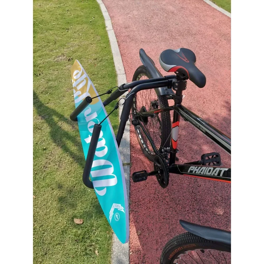 Adjustable Motor Bike Side Carrier Surf Rack Wakeboard Surfboard Carrier Bike Motorcycle Surfboard Rack Holder Portable