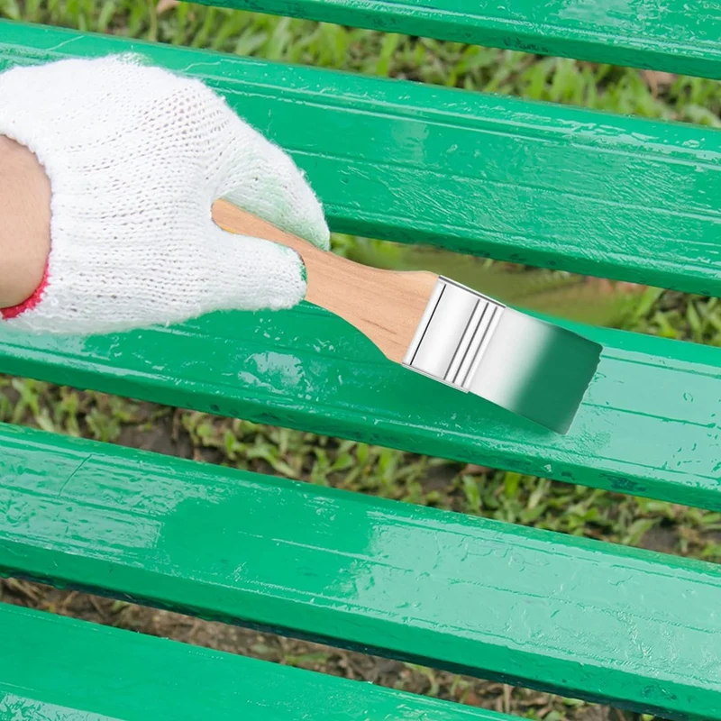 Ensemble de pinceaux en poils de chèvre pour la peinture acrylique, pinceau de vadrouille durable, mélange polyvalent