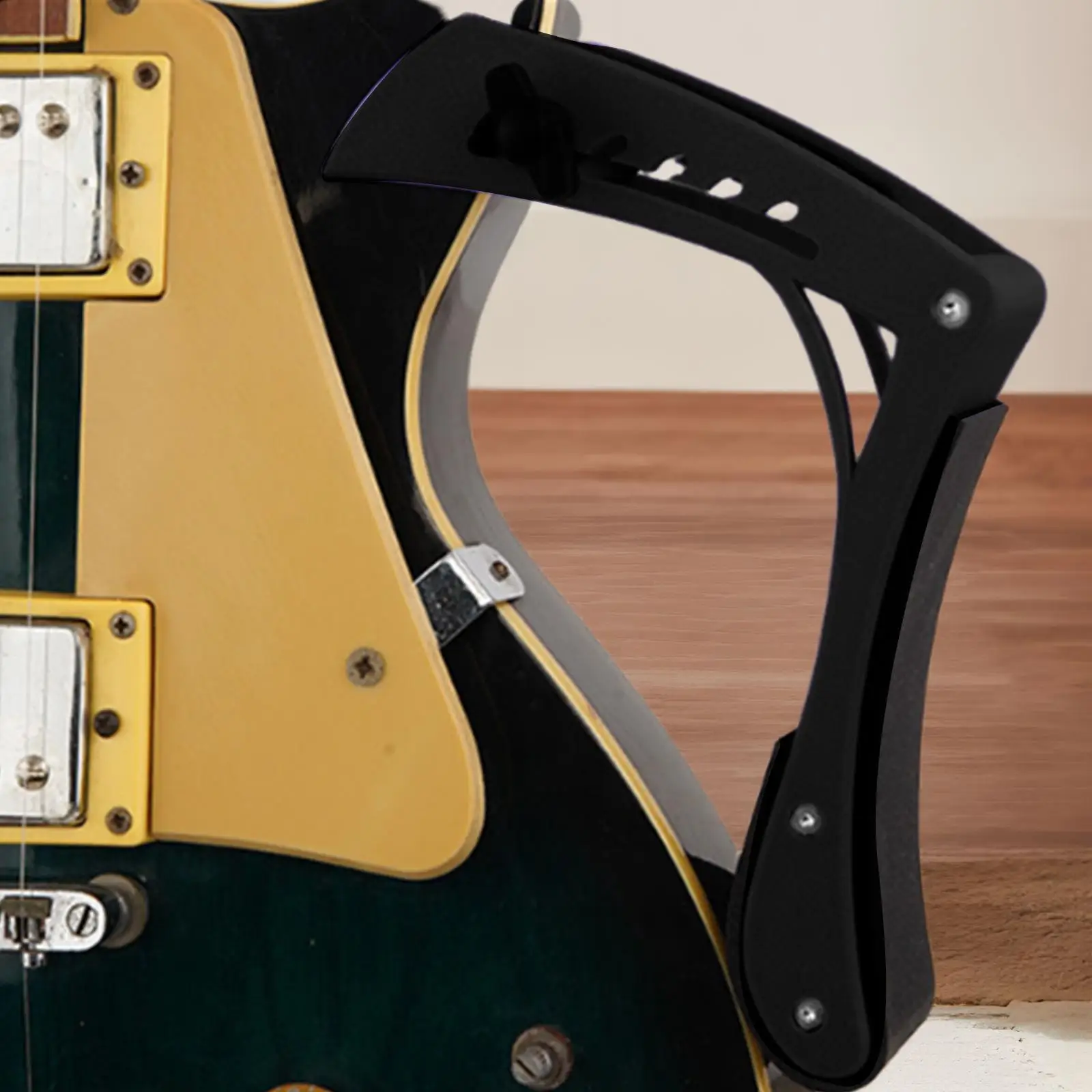 일렉트릭 기타 레스트 인체 공학적 스탠드 발판 미끄럼 방지 다리 지지 브래킷, 무대 라이브 용 일렉트릭 기타 다리 홀더