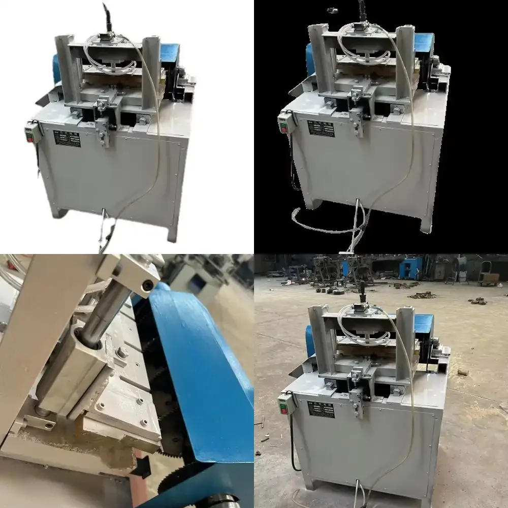 Adjustable High-yield Multi-segment Automatic Cross-cutting Saw Blade Machine for Cutting Mixed Hardwood Logs
