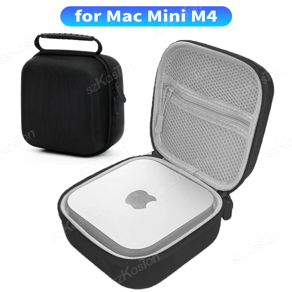 Carrying Case for Mac Mini M4/M4 Pro 2024, Travel Case Storage Bag Desktop Computer with for M4 Pro Chip/M4 Chip Protective Bag