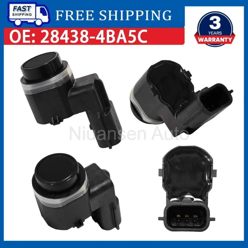 4-個の高品質-pdc-レーダー-28438-4ba5c-284384ba5c-パーキングセンサー-インフィニティ-q50-q60-qx60-qx80-日産タイタン-2016-2021-用