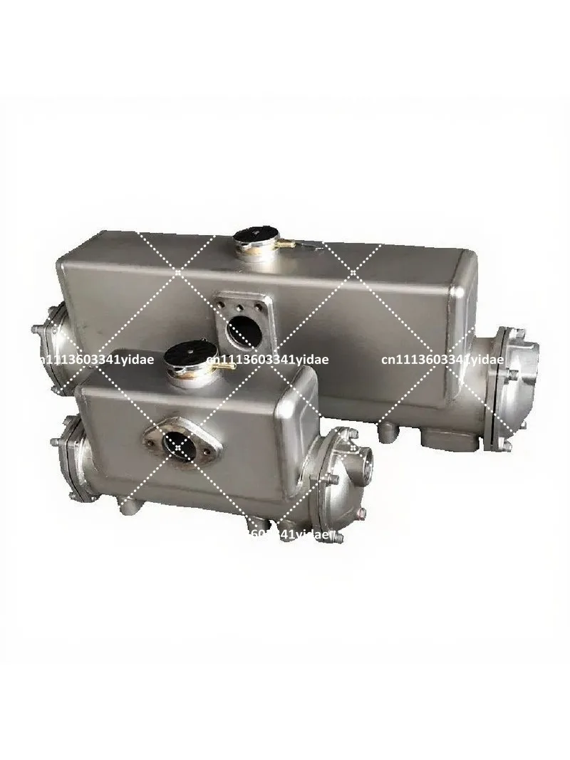 Series 304 Stainless Steel Marine Heat Exchanger Diesel Engine Cooler Water Thermostat for Sea and Fresh Water