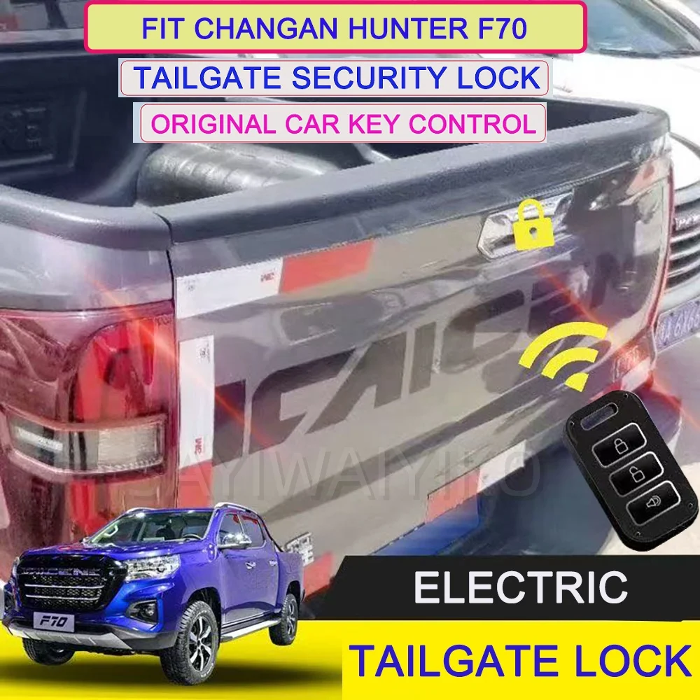 For CHANGAN Hunter F70 Safety Lock Automatic Power Tailgate Security Lock Electric Original Car Key Remote Control