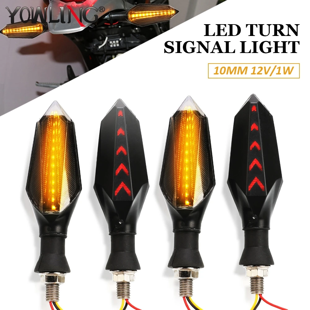 Motorcycle LED Turn Signal Lights Indicator For Honda CB 599 919 400 CB600 HORNET CBR 600 F2 F3 F4 F4i 900RR CB250 Accessories