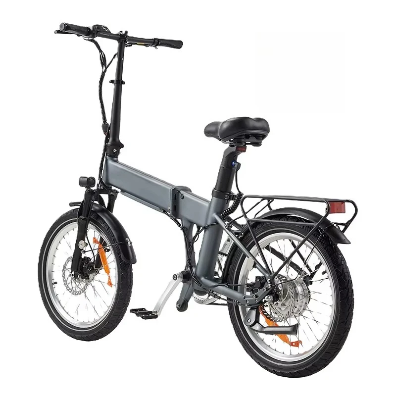 

Высококачественный 7-скоростной складной городской электровелосипед для женщин с литиевой батареей 250 Вт, 20 дюймов, рама из алюминиевого сплава, дисковые тормоза