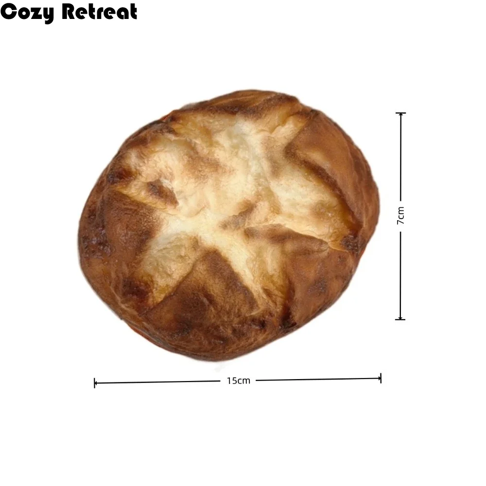 Photography Interest - Duurzaam zacht PU-imitatiebrood Realistisch interessant kunstmatig