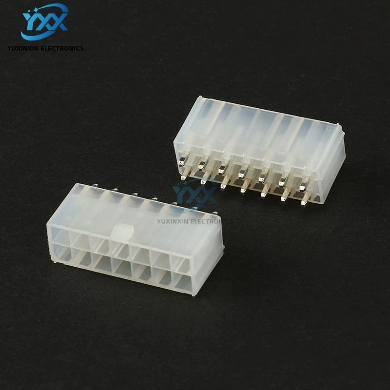 10 шт. 5557 5569 двухрядный разъем для печатной платы, разъем 4,2 мм, прямой штифт 2*1 2*2 2*3 2*4 2*5 2*6 2*7 2*8 Тип Molex