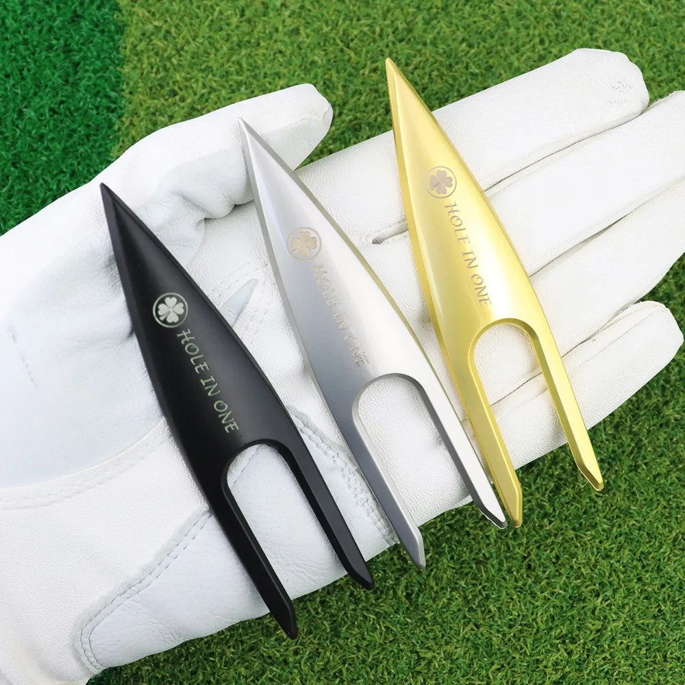 

Golf Fork Logo Green Fork Alloy Golf Turf Repair Tool Fork Golf Zinc Alloy Material Golf Practice Accessories