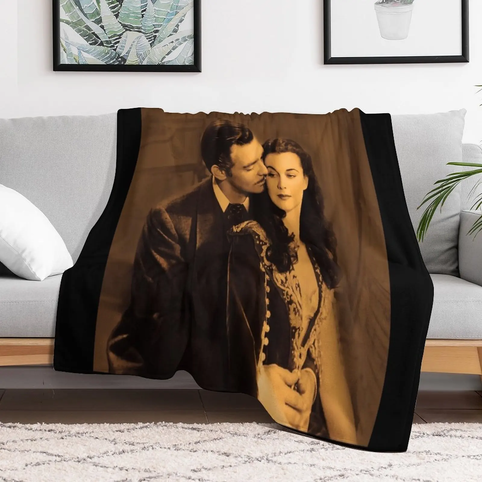 

Gone with the Wind Throw Blanket Camping blankets ands Bed Designers Blankets