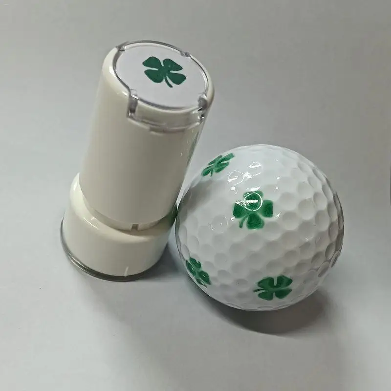 Golf Ball Stamper Markers Reusable Waterproof Stamp Self-Inking Fast Drying Waterproof Ink Stamp For Golfers Long-Lasting Golf