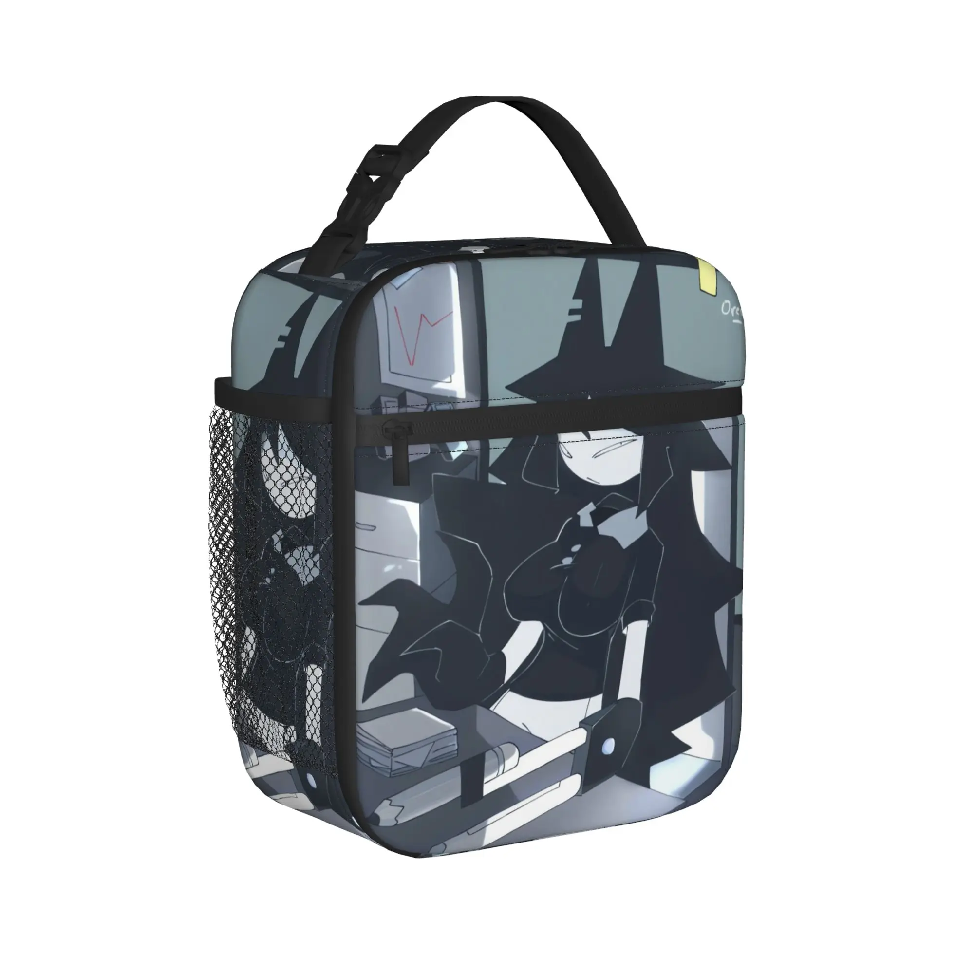 Fundamental Paper Education Lunch Bag  Casual Lunch Box Office Portable Insulated Thermal Lunch Bags For Girls Oxford Cooler Bag