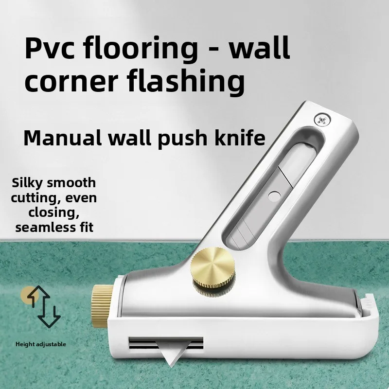 PVC Flooring Edge Trimmer Wall Corner Cutter for Vinyl Installation Tool Kit Floor