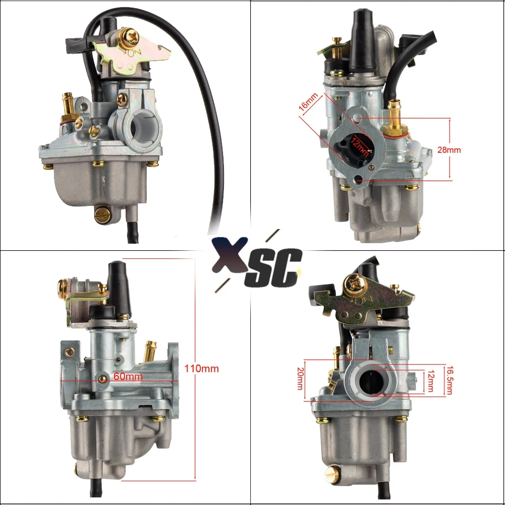 LT 50 Carburetor For Suzuki ATV Quad 50 Miniquad Sport LT50 LT-A50 1984-2005 Motorcycle JR 50 JR50 1984-2006 Dirt Pit Bike