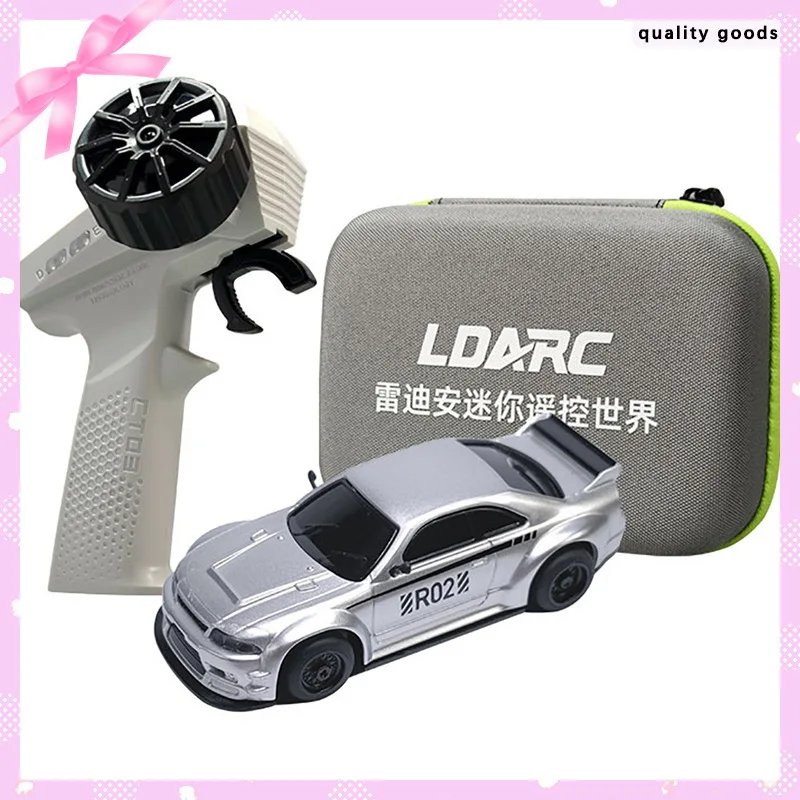 Ldarc R02 Mini Rc Sport 1/64 Simulierte Elektrische Fernbedienung Modell Auto Tabletop Rtr 2,4g Erwachsene Kinder Spielzeug Geschenk