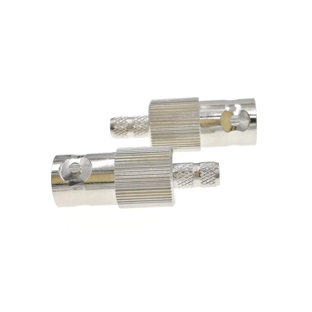 Imagem -04 - Bnc Female Jack Crimp Lmr195 Rg58 Rg142 Cabo Straight rf Adapter 100 Pcs