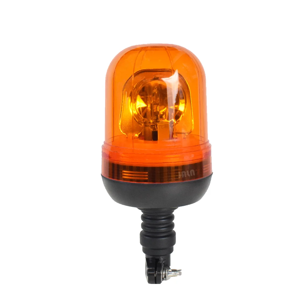 JALN7 Baken Roterend Licht Tractor Waarschuwing Emergency Strobe Halogeen Signaallamp Truck Beugel 12V Originele Klassieke Amber - afbeelding 1