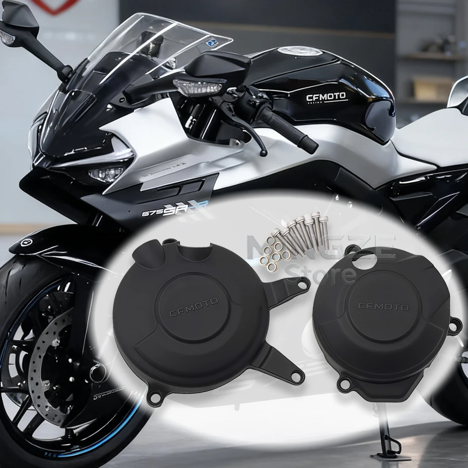 

For CFMOTO 675SR 675SRR 675SS cf675sr CF650-10 Original Accessrioes Engine Protector Engine anti drop cover Kit Engine Cover Kit