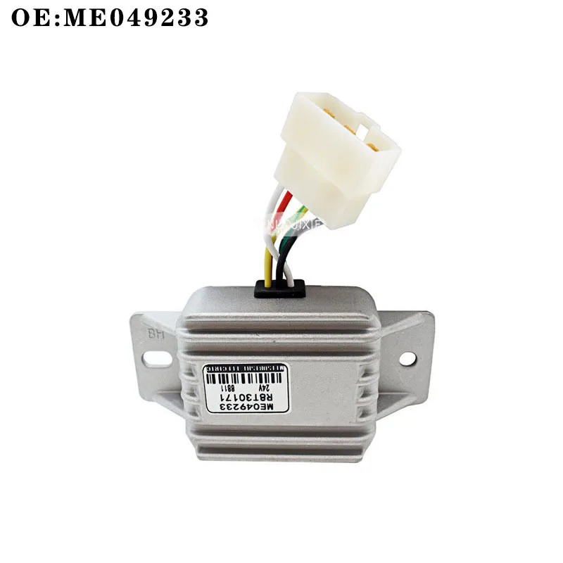 ME049233 Excavator engine parts for  E320C E320B original flameout preheat relay ME049233