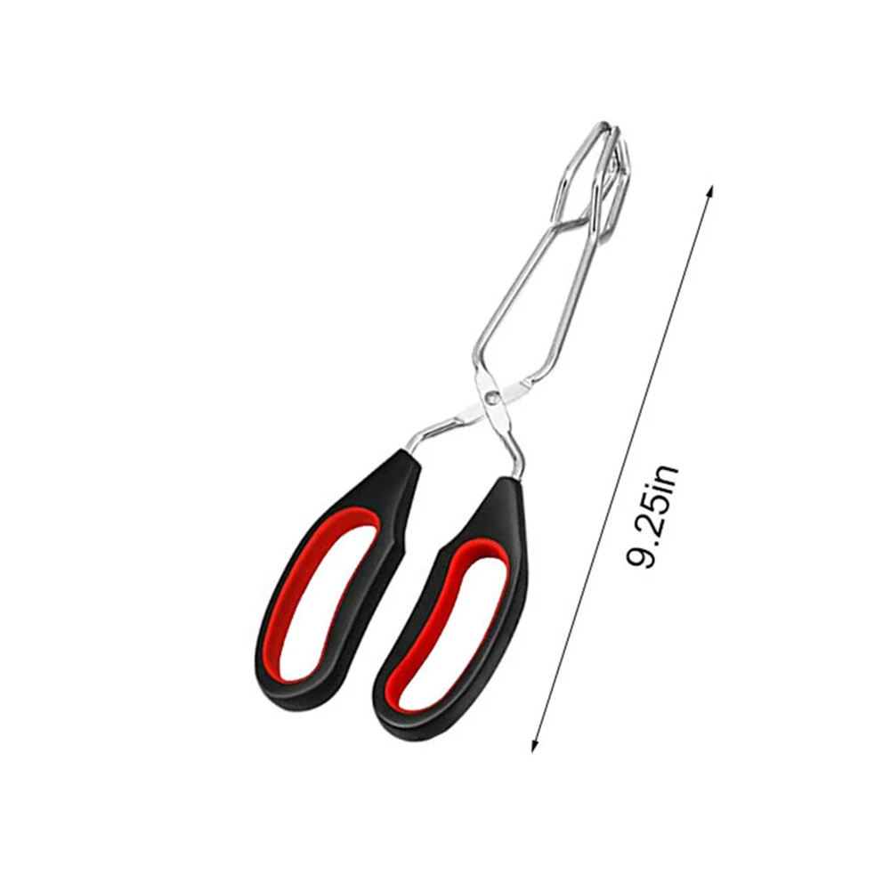 High Quality Bread Tongs Scissor Barbecue Bread Clip Charcoal Cooking Extended Food Forceps Food Tong Multi-function