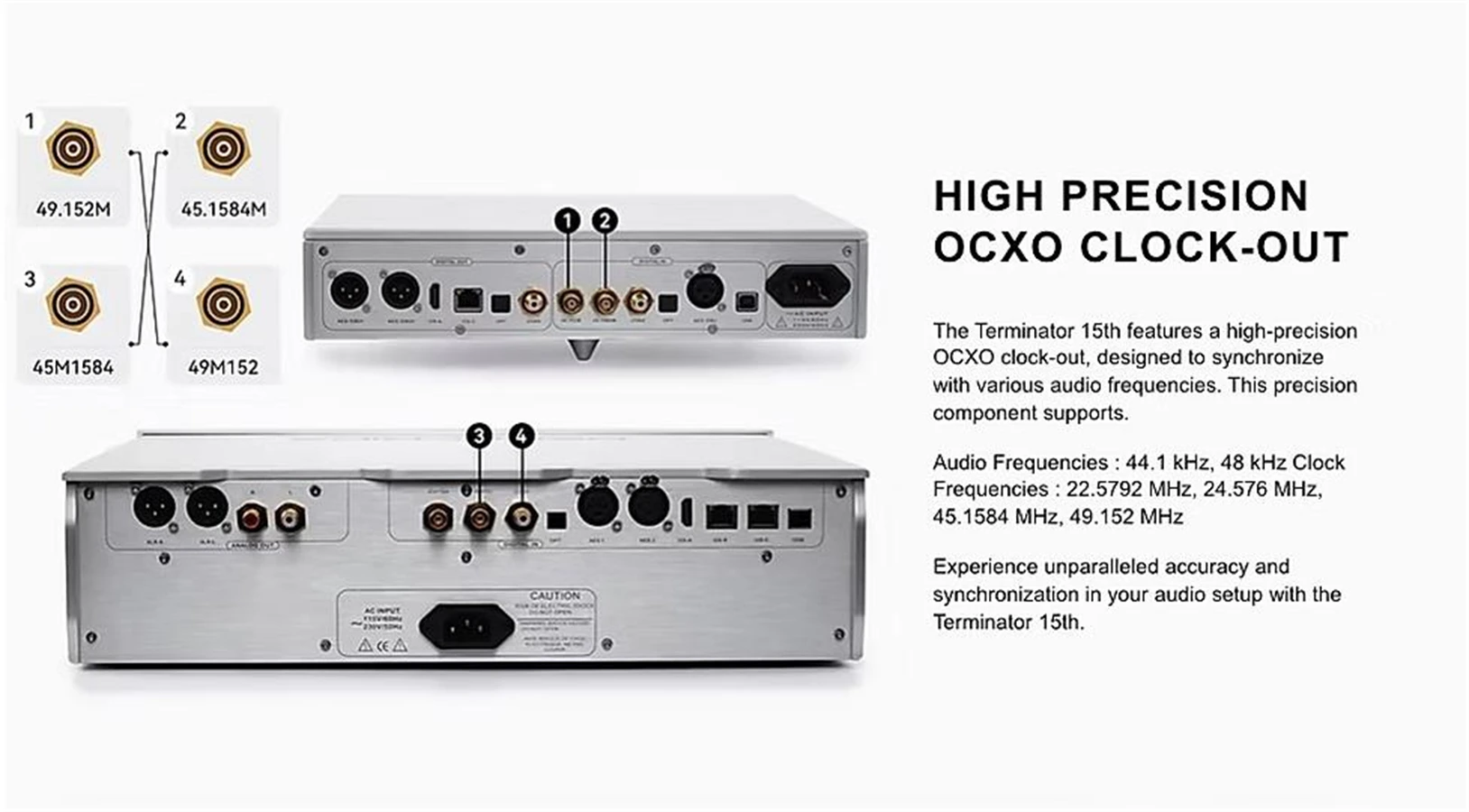 2025 Hi-end DENAFRIPS TERMINATOR 15TH R2R+DSD Framework DAC Discrete Resistor R2R Full-balanced Decoder DSD1024 HDMI I2S,RCA XLR