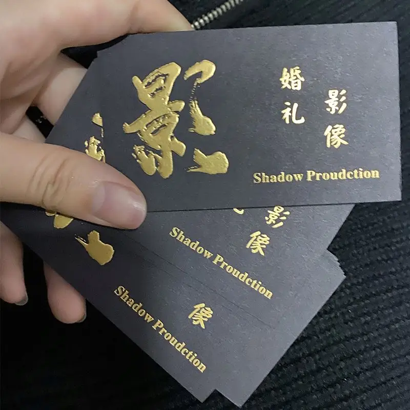 20 0.Zhang. custom. hjh0021 elegant customized offset printing silver foil business cards, matte finishing paper custom bus