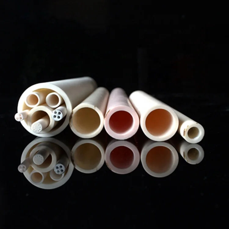 XTL sintyron Wholesale one end close al2o3 alumina ceramic tube pipe bushing sleeve for thermocouple