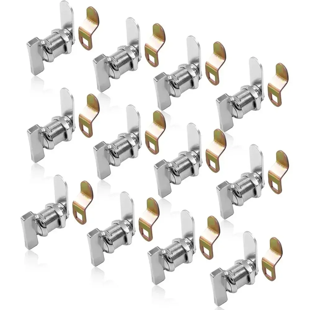 12 Pcs Cam Lock Thumb Operated Cabinet 7/8