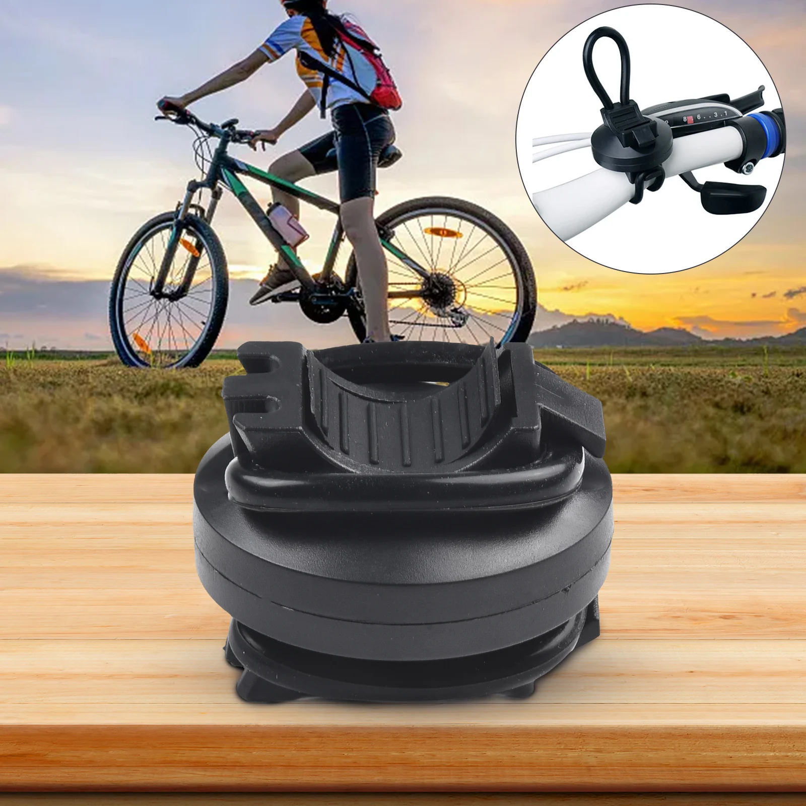 Bike Lights Quick Release Bicycle Headlight Holder Front LED Lamp Buckle Adaptor Bracket Cycling Accessories 48 * 35mm