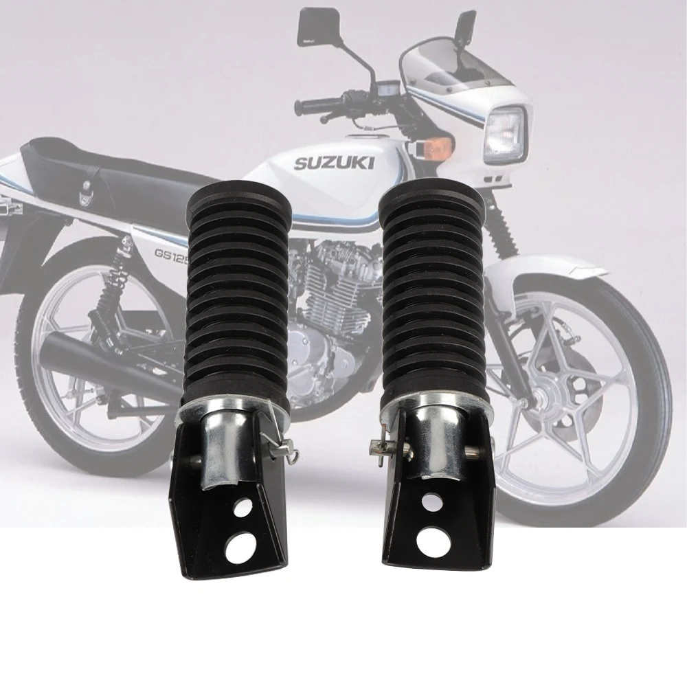 

Motorcycle Foot Rest Scooter Foot-Peg Motocross Motorbike Pedal 4.7 Inches for Suzuki GS125 GN125 Dirt Pit Bike Moto Accessories