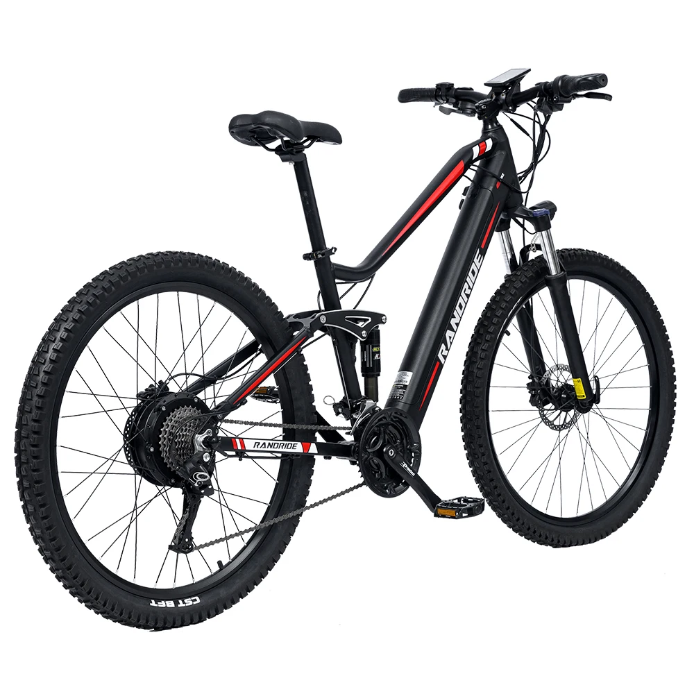 Randride YS90B Elektro-Mountainbike 1000W Motor Max. 45KM/H Geschwindigkeit 48V13.6AH Akku Allterrain Offroad Erwachsenen-E-Bike