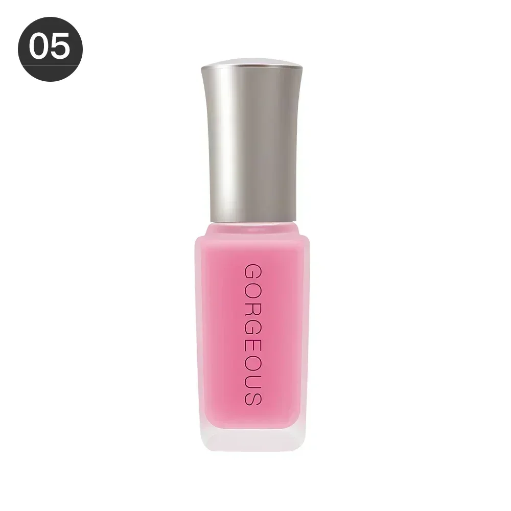 Jell esmalte de uñas semitransparente, esmalte de Gel de Color Nude, secado rápido, 10ml, acuarela, larga duración, arte de uñas