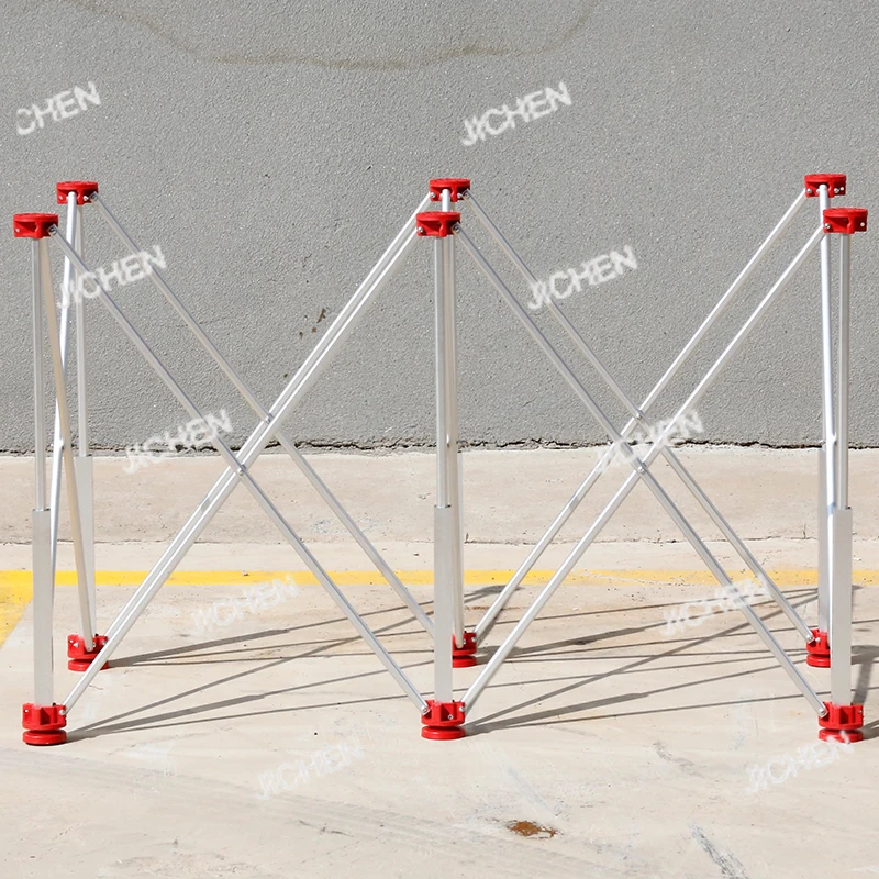 

Алюминиевая складная опорная рама-арбалет для деревообрабатывающих досок, удобная для использования на улице, для складного стола