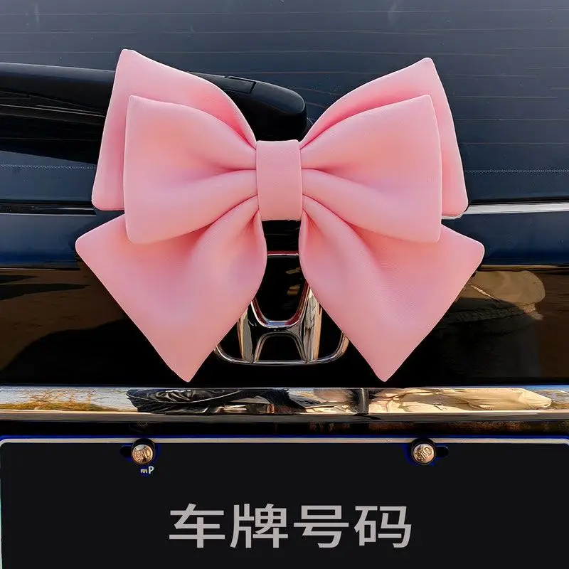 

Trunk Tail Bow Decoration Pendant Tail Car Sticker Jewelry Motorcycle Doll Car Ornaments Car Universal Helmet Bow