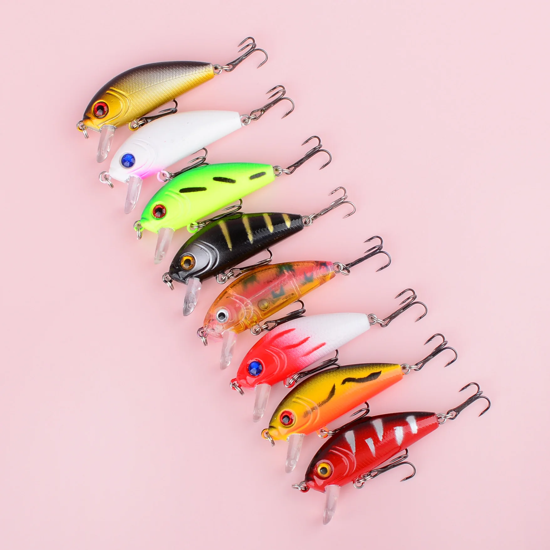 Minnow Wobbler Superficie para Lucio, Lubina y Carpa - imagen 5