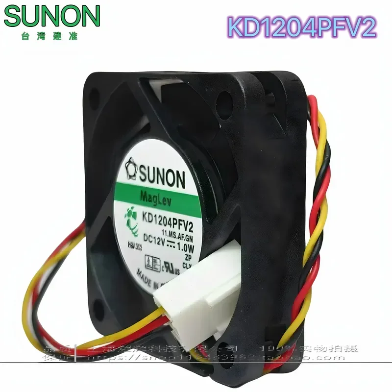 XINYI New SUNON KD1204PFV2 Cooling Fan for Taiwan 12V 1.0W 4010 4CM Maglev Power Fan