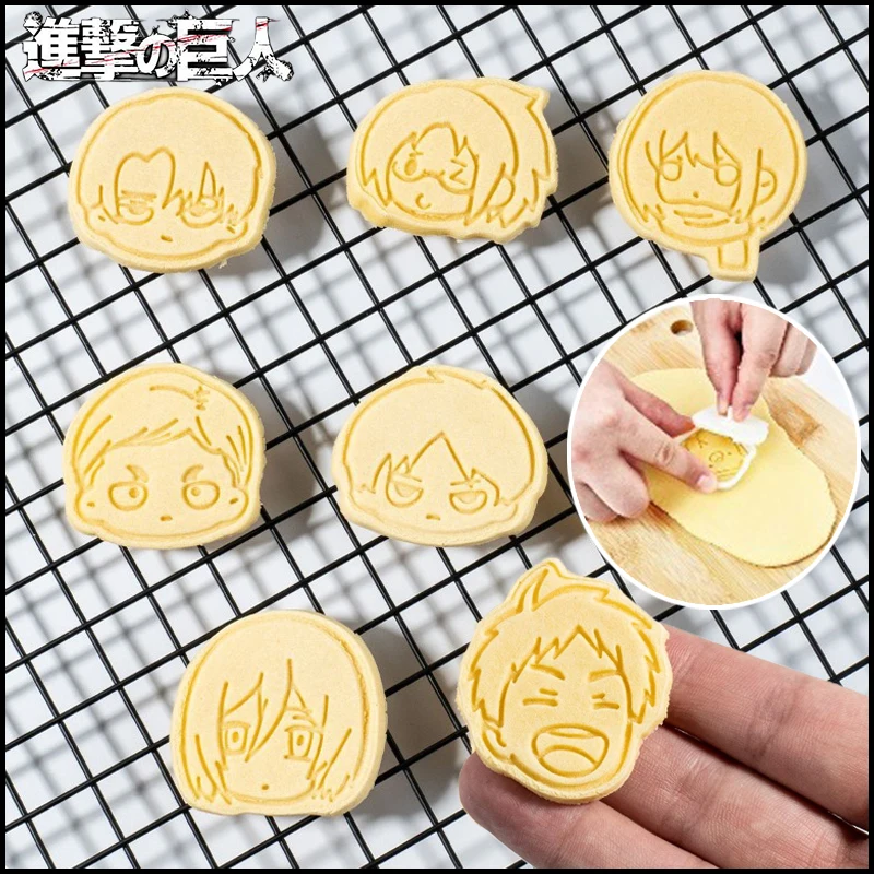 Kitchen Baking Items - 8 emporte-pièces mignons Attack on Titan