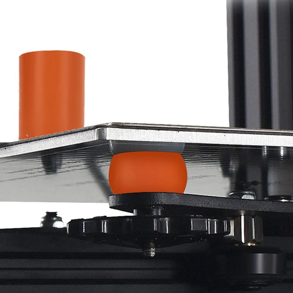 L70A 3D Printer Heating Parts Silicone Hot Bed Leveling Column Silicone Solid Column Platform Shock-Absorbing Leveler (16mm)