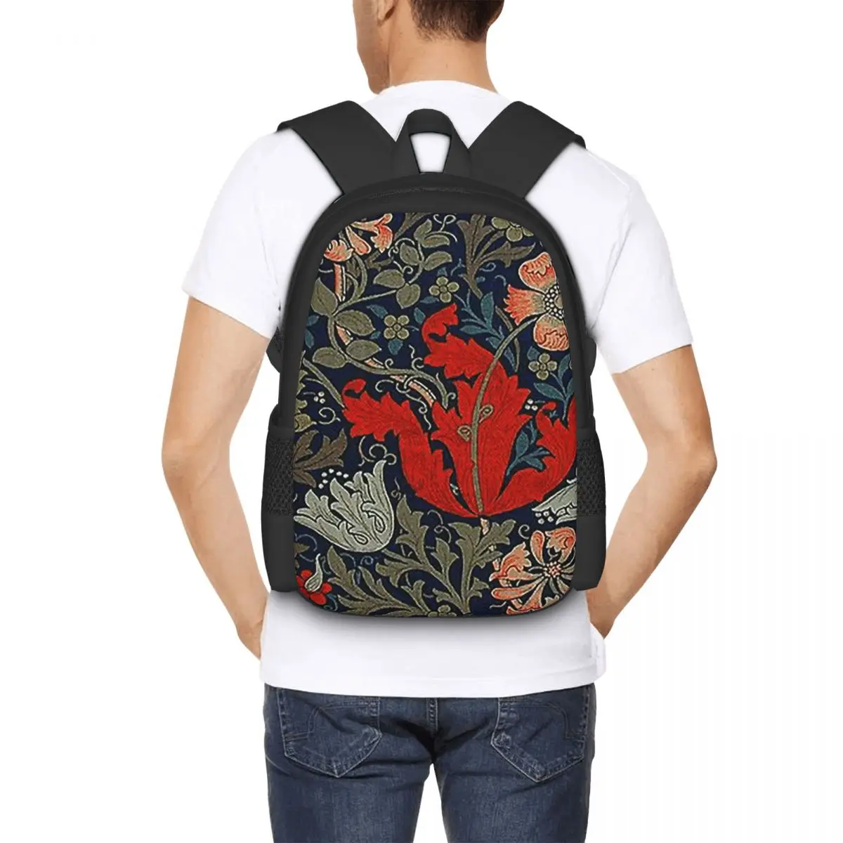 William Morris Compton Backpack Hot Sale Daypack Large Capacity Kids BookBag School Bag Shoulder Bags for Men Women