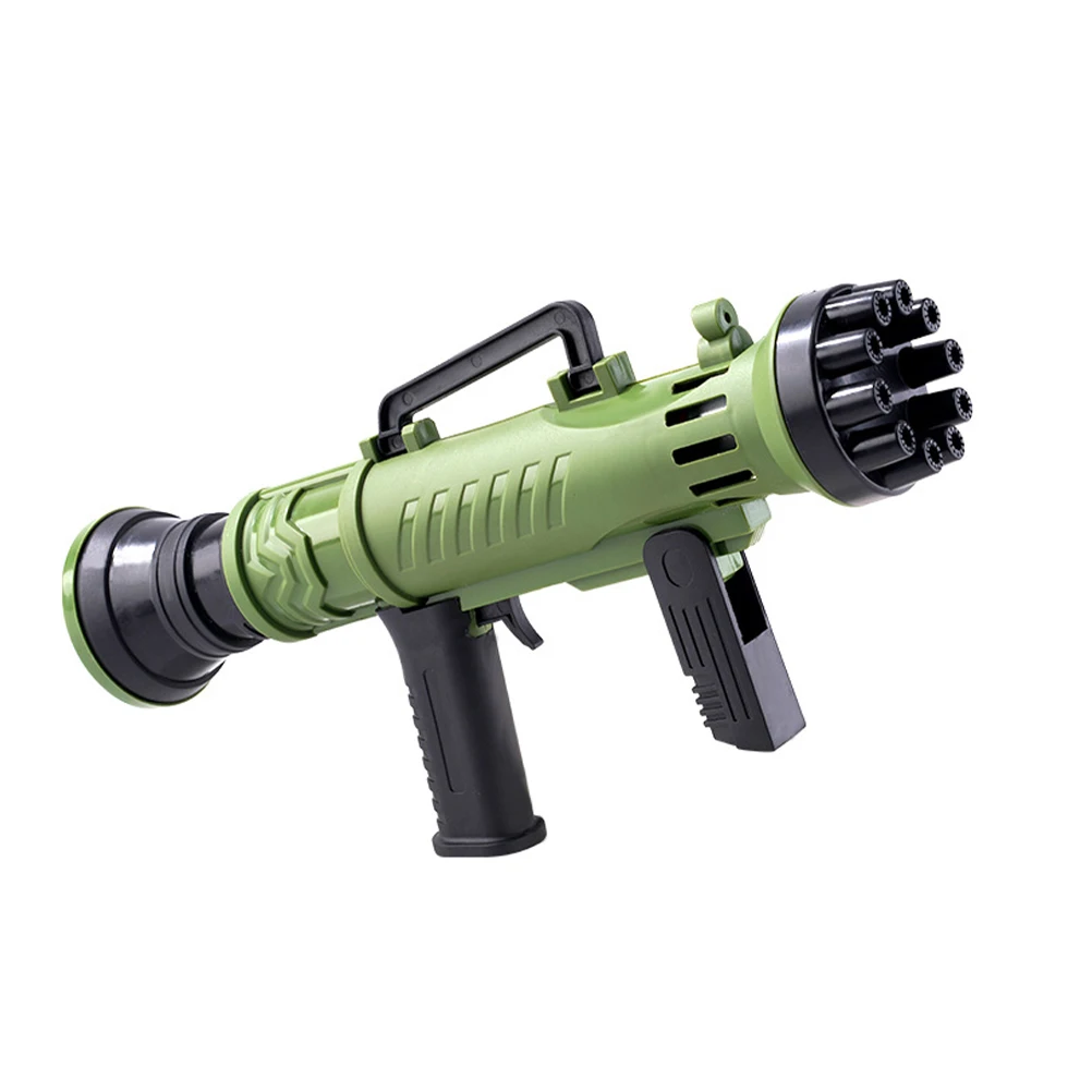 1 set Electric Machine For Kids Safe Durable No Burrs Easy Grip Creative Shape Bubble Maker Parent-Child Playtime Gift Outdoor