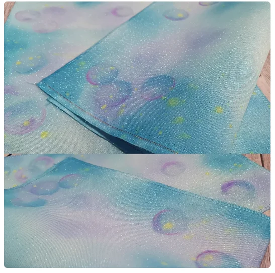 hand-painted experience flash cotton Cross Stitch Fabric Purple butterfly forest not in stock Cross Stitch Aida 45-70CM