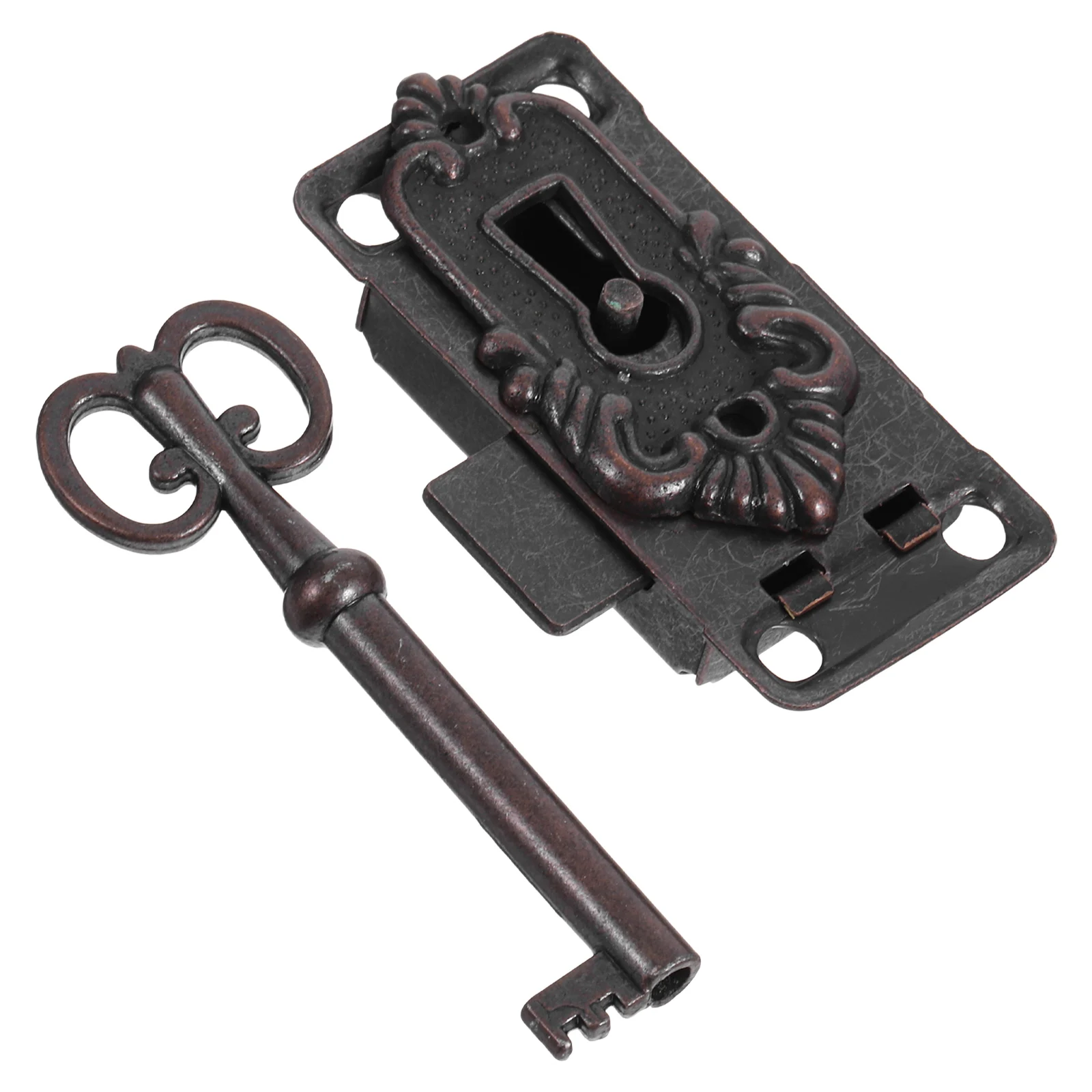 

Furniture Lock Locks Gift Box Hook Small Box Packing Buckle Locks Jewelry Toolbox Wooden Gift Lock Alloy Latch Hardware