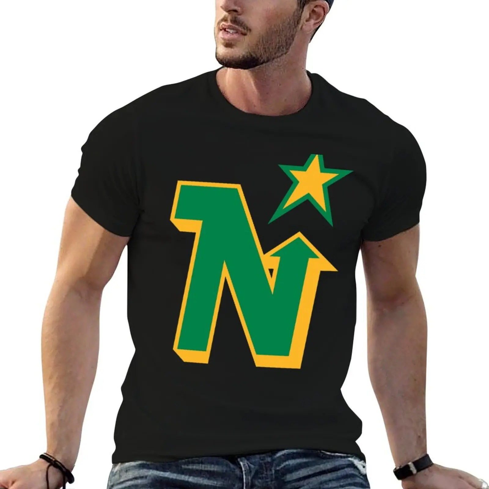 Minnesota North Stars Pul T-Shirt Funny t-shirts Blouse big and tall t shirts for men